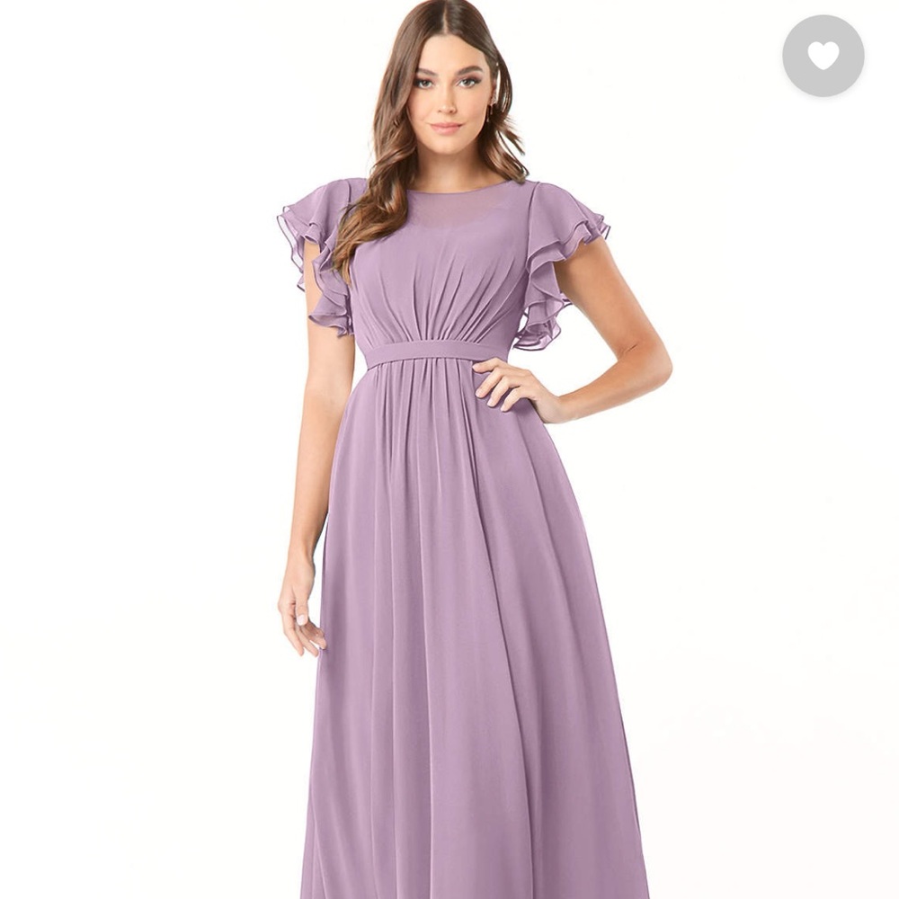 Azazie Daphne Bridesmaid dress in wisteria